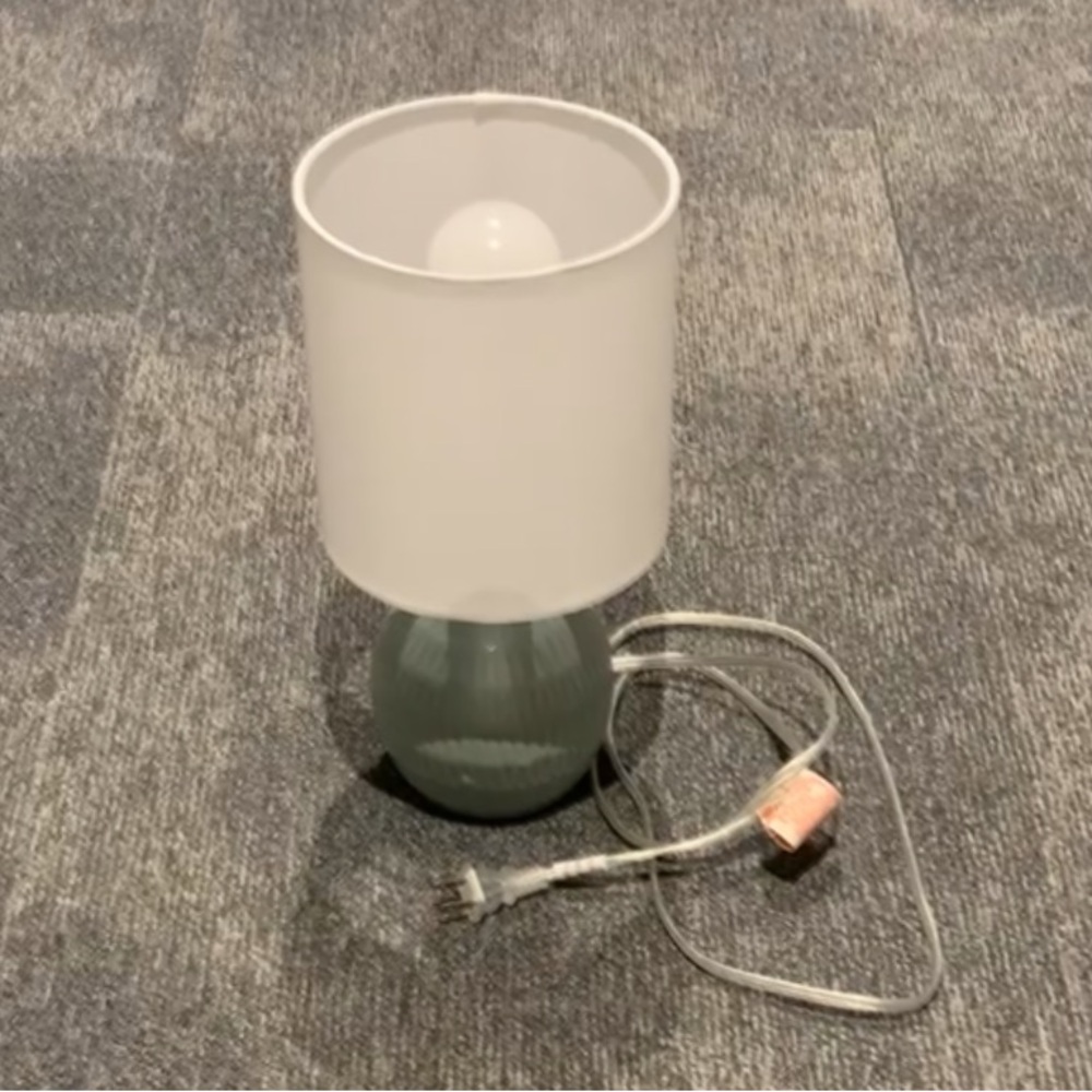 Modern Blue/Grey Table or Desk Lamp